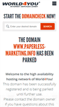 Mobile Screenshot of paperless-marketing.info
