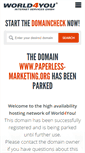 Mobile Screenshot of paperless-marketing.org